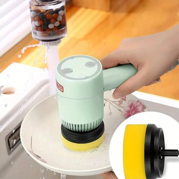 Electric Spin Scrub Gun